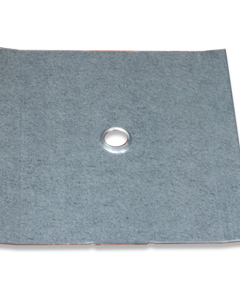 Guide shoe 1mm Zn MCZ for feed trough  laying/rearing FC-S